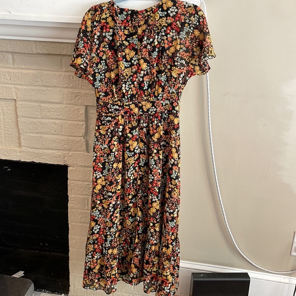 Madewell floral print dress - women’s size 0 - Picture 2 of 4